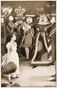 ¡Que le corten la cabeza!, ilustración para Las aventuras de Alicia en el país de las maravillas de Lewis Carroll, 1901